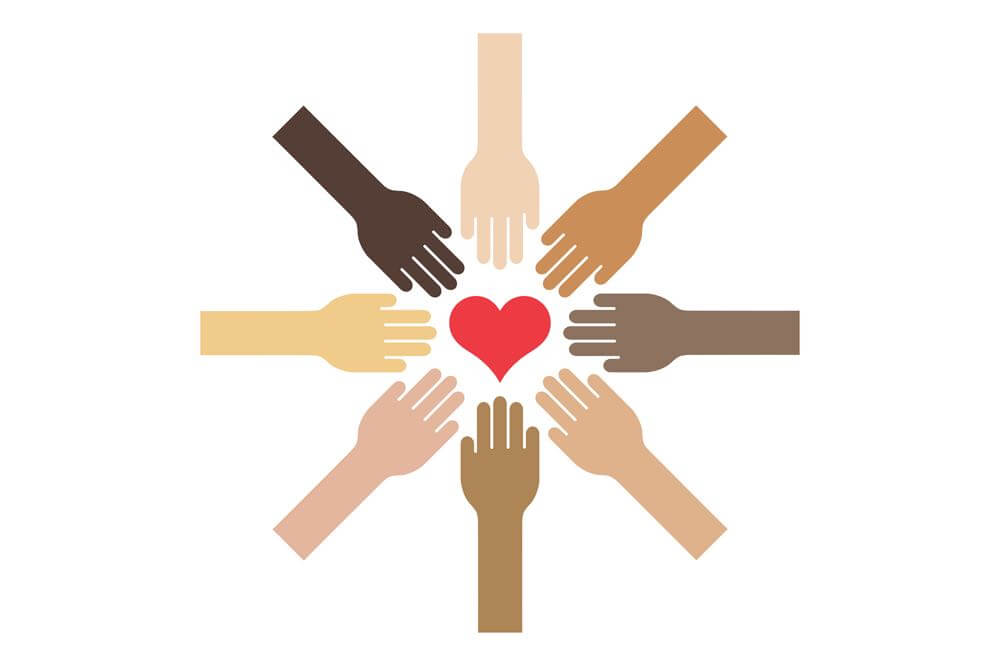 anti-racism symbol flag